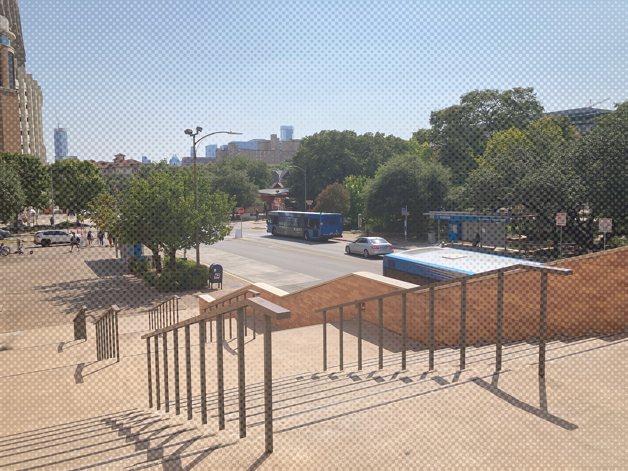 A picture of outside the ART building